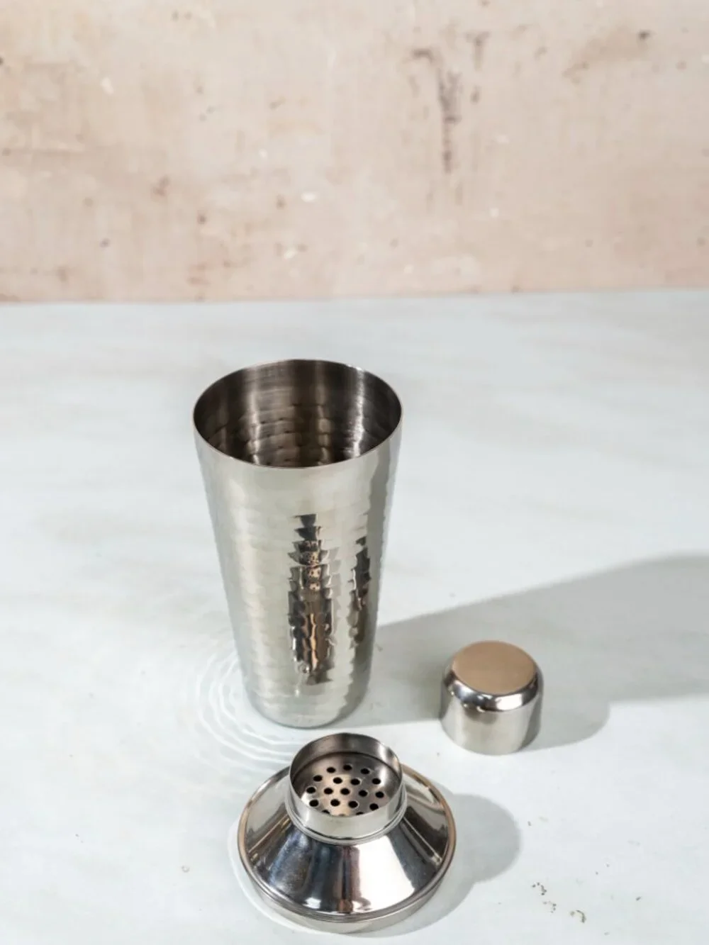 Silver Metal Cocktail Shaker
